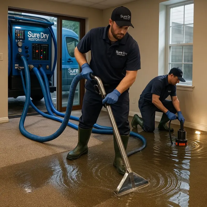 Water Extraction and Removal process in Sheboygan Falls, WI